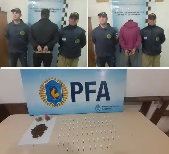 Importante operativo antidrogas en Chascomús: tres detenidos y secuestro de estupefacientes