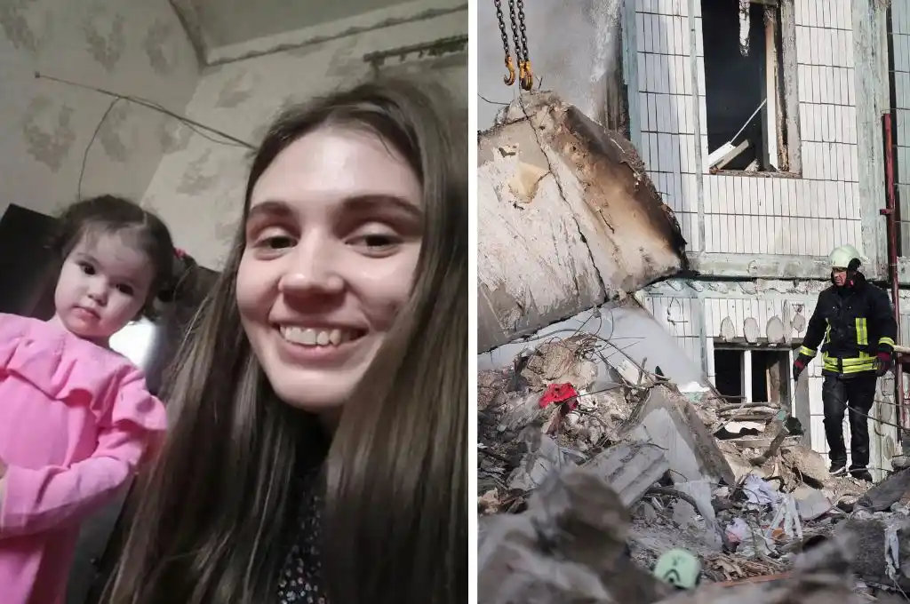 Horror en Ucrania: una mujer y su hija de dos años fueron asesinadas por un misil ruso
