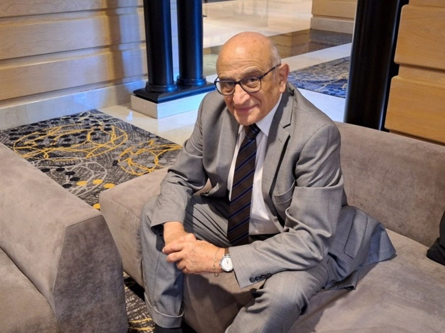 Germán Efromovich en conversación con Aviacionline