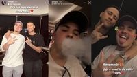 Neymar se fue "de fiesta" luego de su lesión y generó polémica