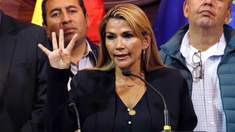 Jeanine Áñez.