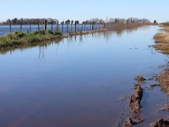 Casi seis millones de hectáreas provinciales se vieron afectadas por las inundaciones.