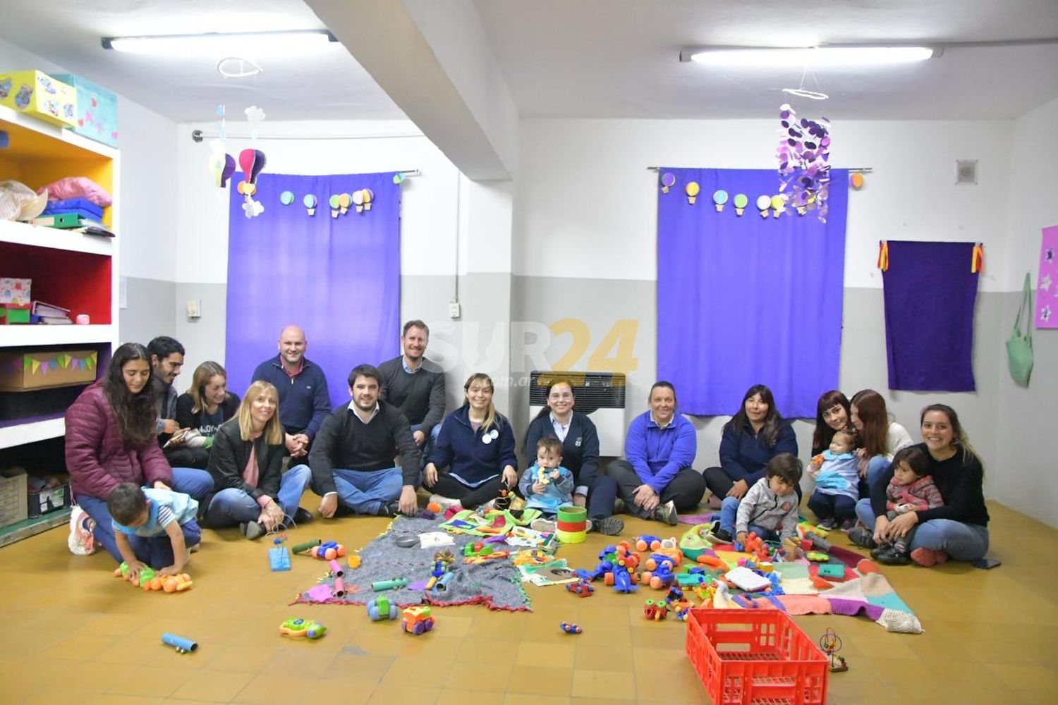 La Municipalidad estrenó una sala nocturna en el jardín “Rayito de Sol”