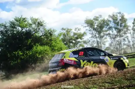 Gran comienzo este sábado para el binomio gualeguayense Guillermo Piton-Juan Capurro que con un buen ritmo en todos los PC lideran la general.