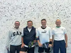 Gran jornada de paleta en el interno del club y muy buena convocatoria en la Escuelita