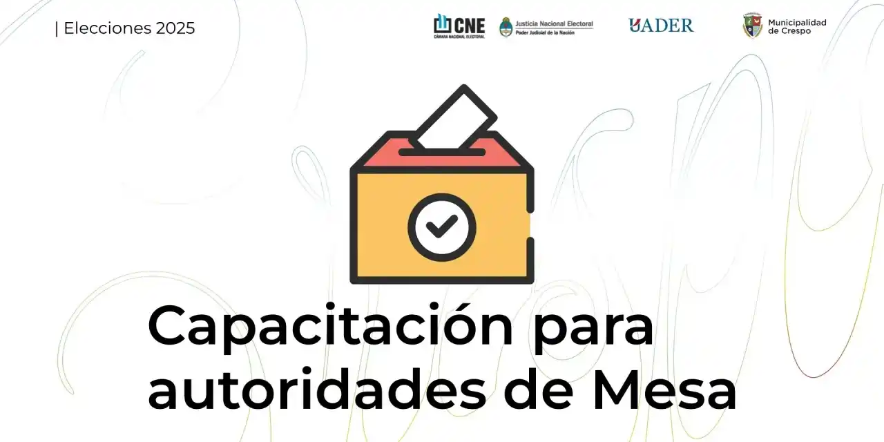 Entre Ríos implementará por primera vez la Boleta Única de Papel en las elecciones legislativas nacionales