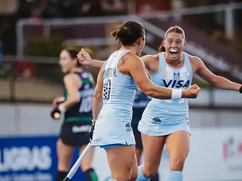 Triunfo 2 a 1 de Las Leonas ante por la Pro League.Foto: CAH