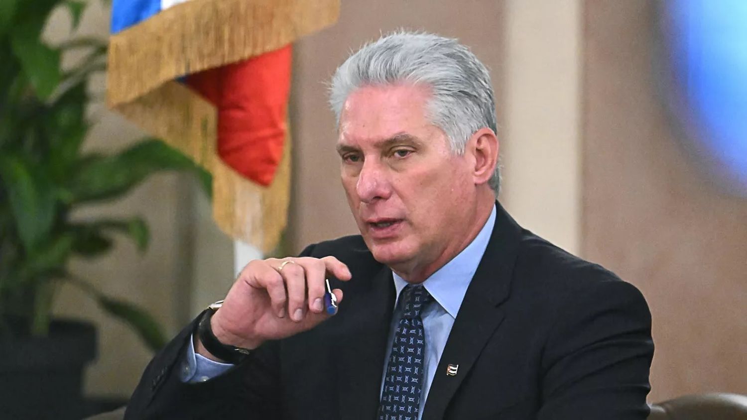 Miguel Díaz-Canel, presidente de Cuba.