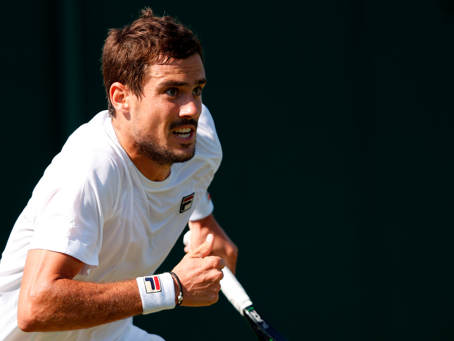 Pella pasó a la tercera ronda en Wimbledon