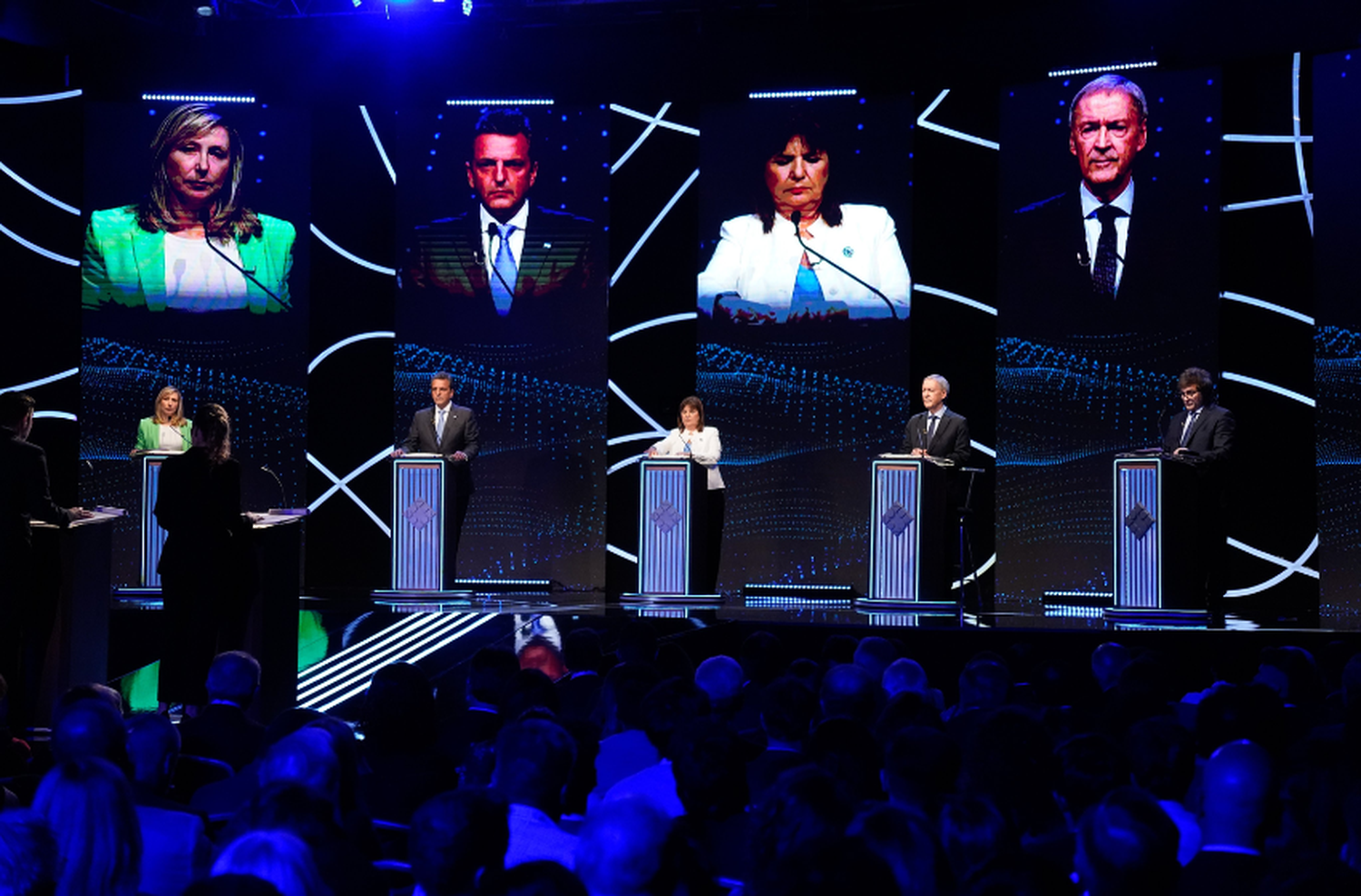 Debate presidencial: los candidatos se cruzaron en Santiago del Estero