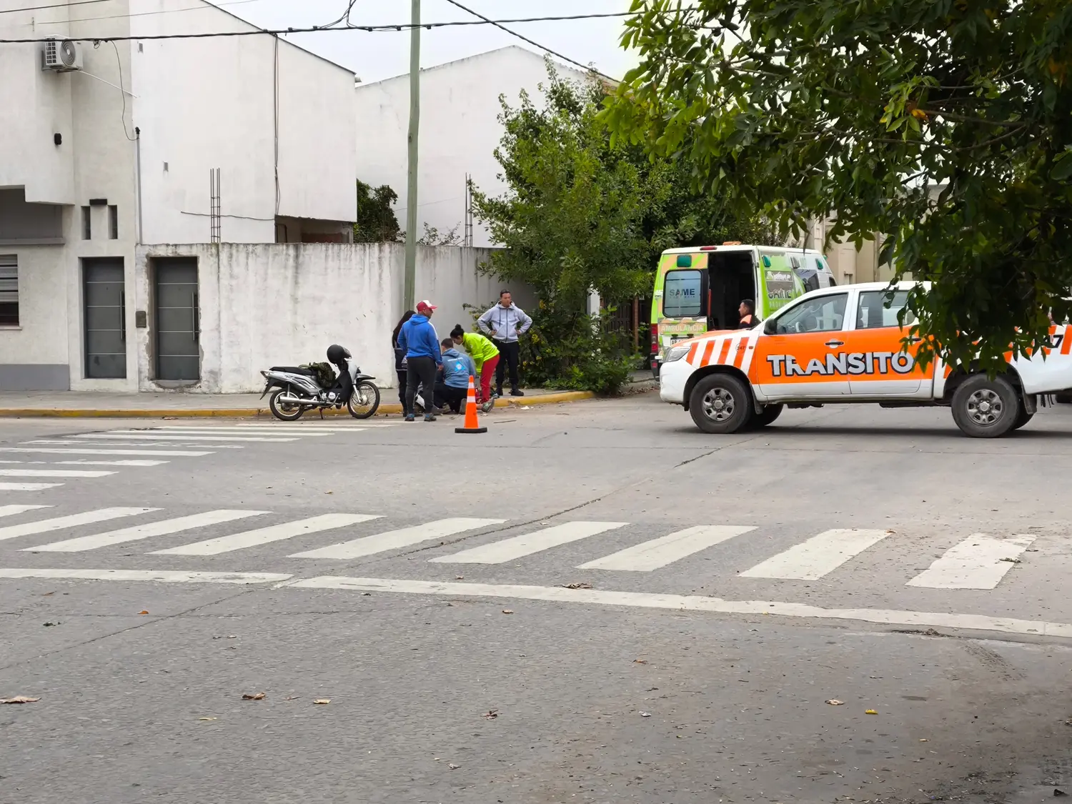 Choque en 65 y 54