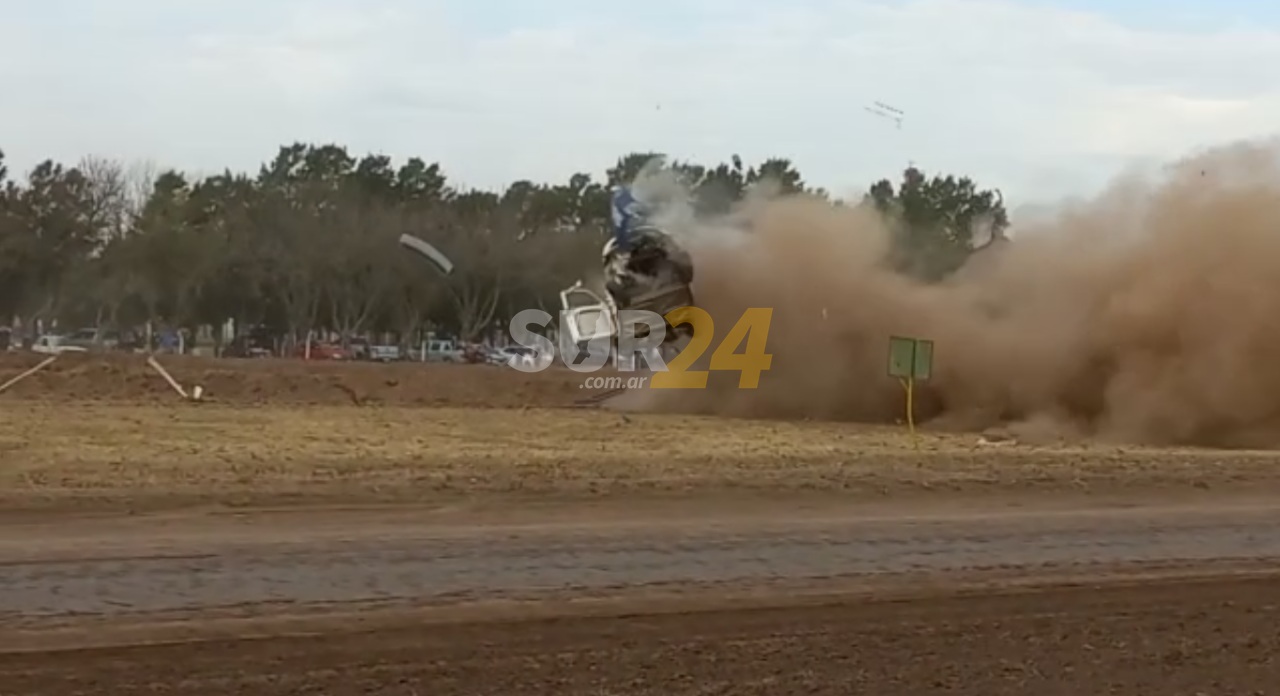 Impactante accidente en el automovilismo zonal en Villa Cañás