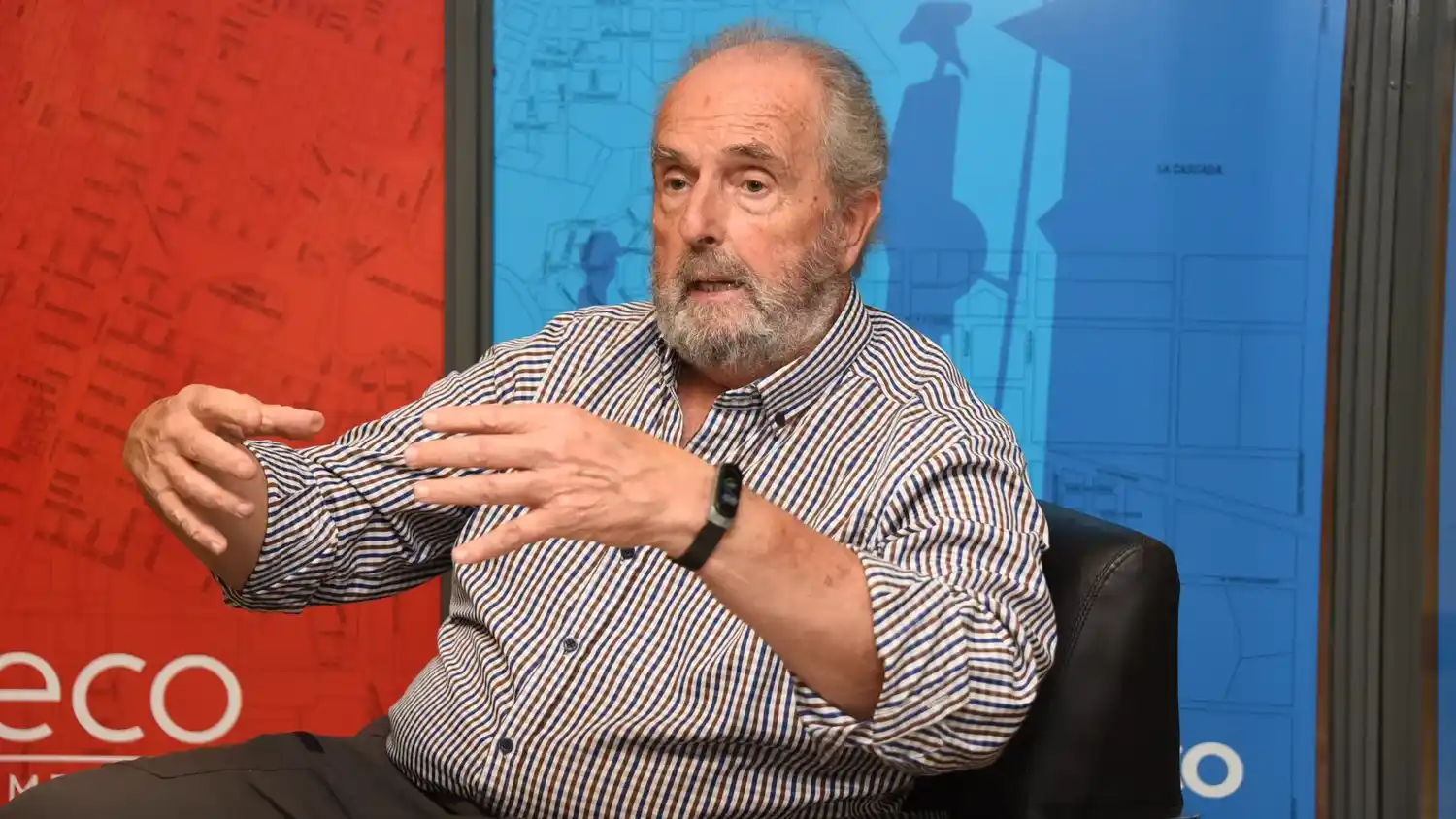 Jorge Salinas y sus 50 años en la agrimensura.