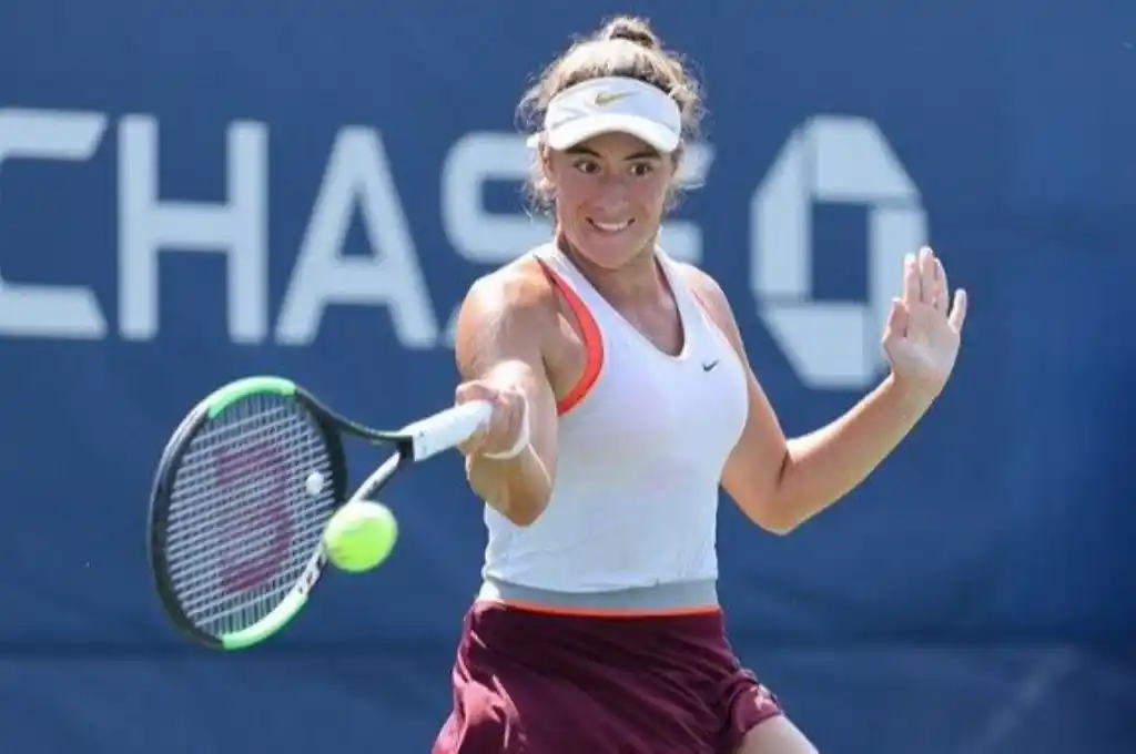 Solana Sierra estará en las semifinales del US Open junior por primera vez
