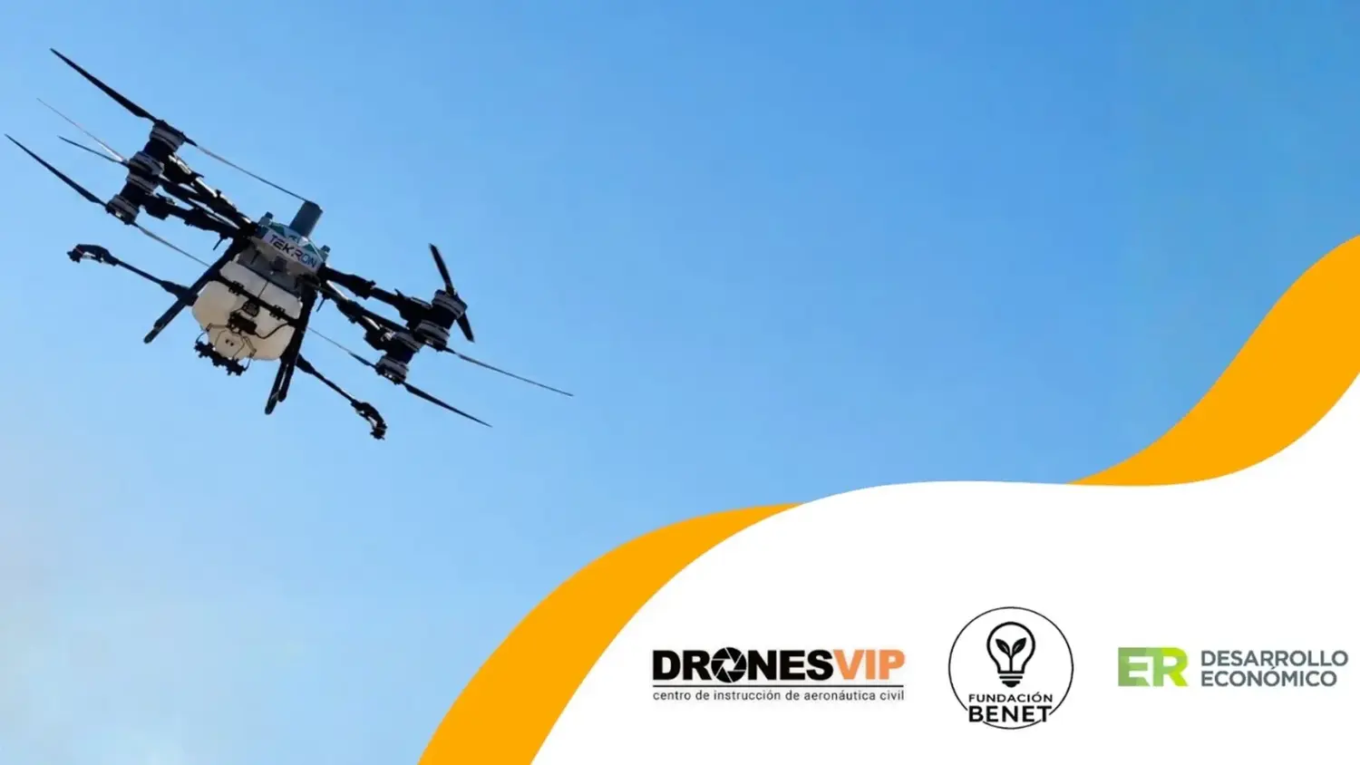 Se encuentra abierta la preinscripción al curso de Piloto de Drones agrícolas