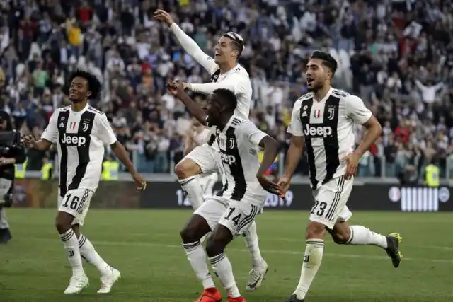 Juventus se consagró campeón de la liga italiana por octava vez consecutiva
