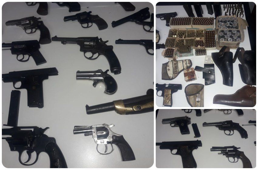 Durante el mes de febrero se secuestraron 107 armas y se incautaron 294 motos
