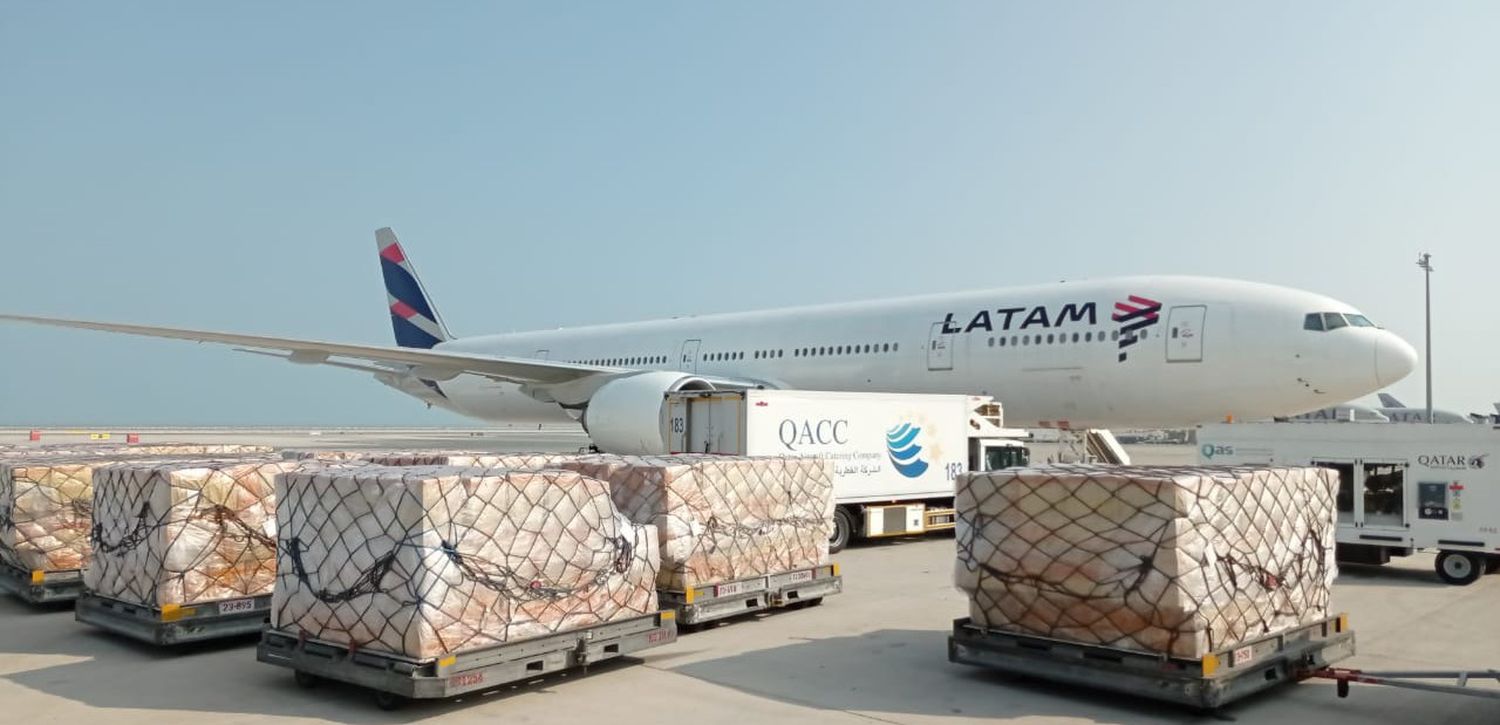 Primera operación de LATAM Airlines en Qatar