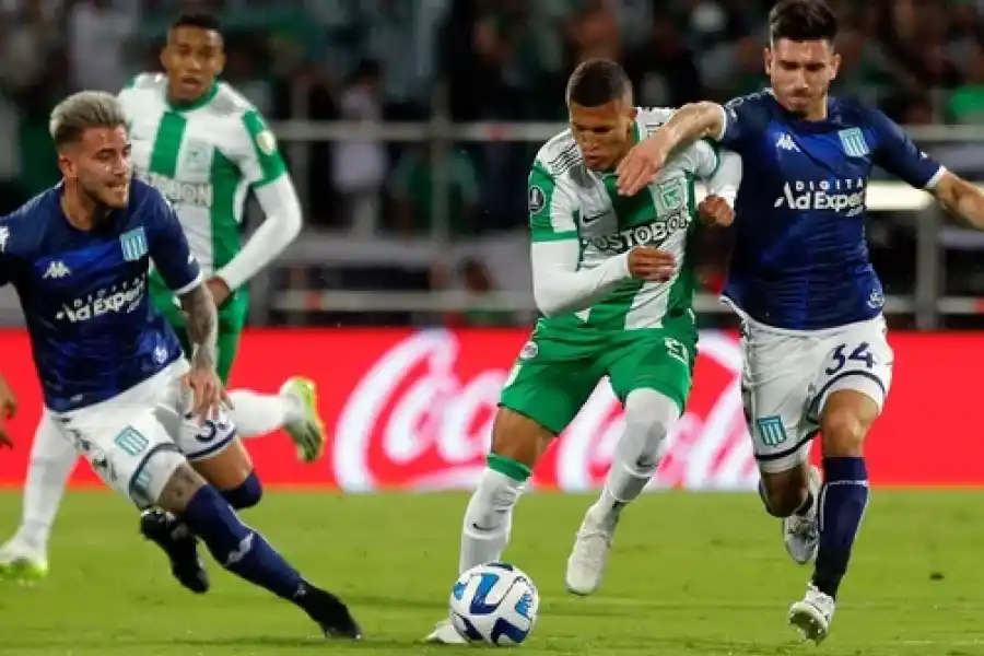 Racing recibirá a Atlético Nacional de Colombia por la Copa Libertadores