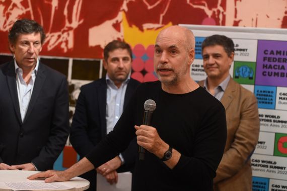 Intendentes bonaerenses participaron de la Cumbre Mundial de Alcaldes de C40 sobre cambio climático