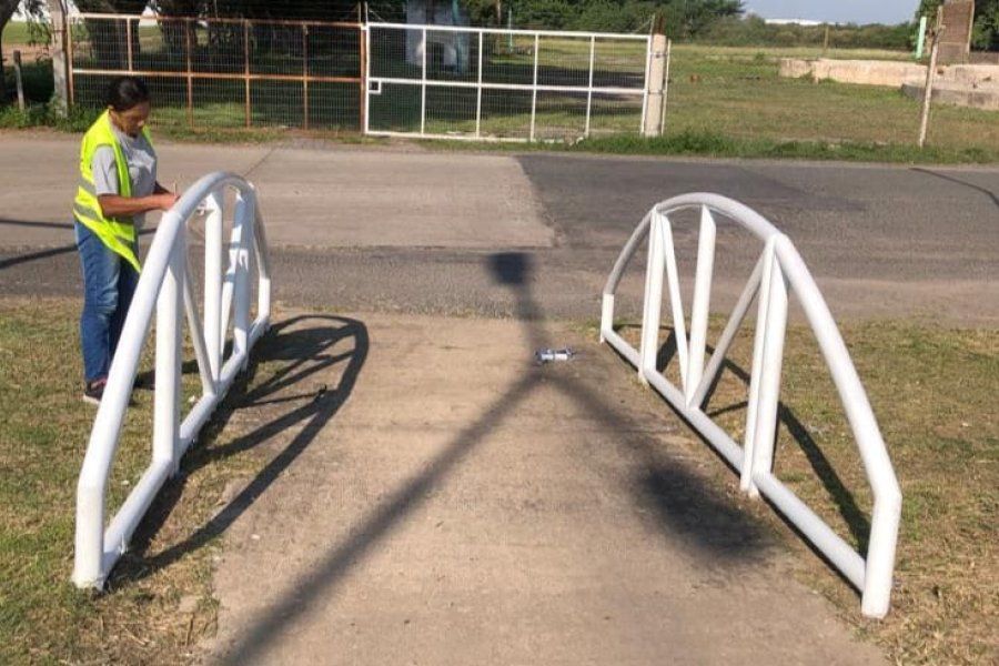 Mantenimiento de puentes en cruces peatonales