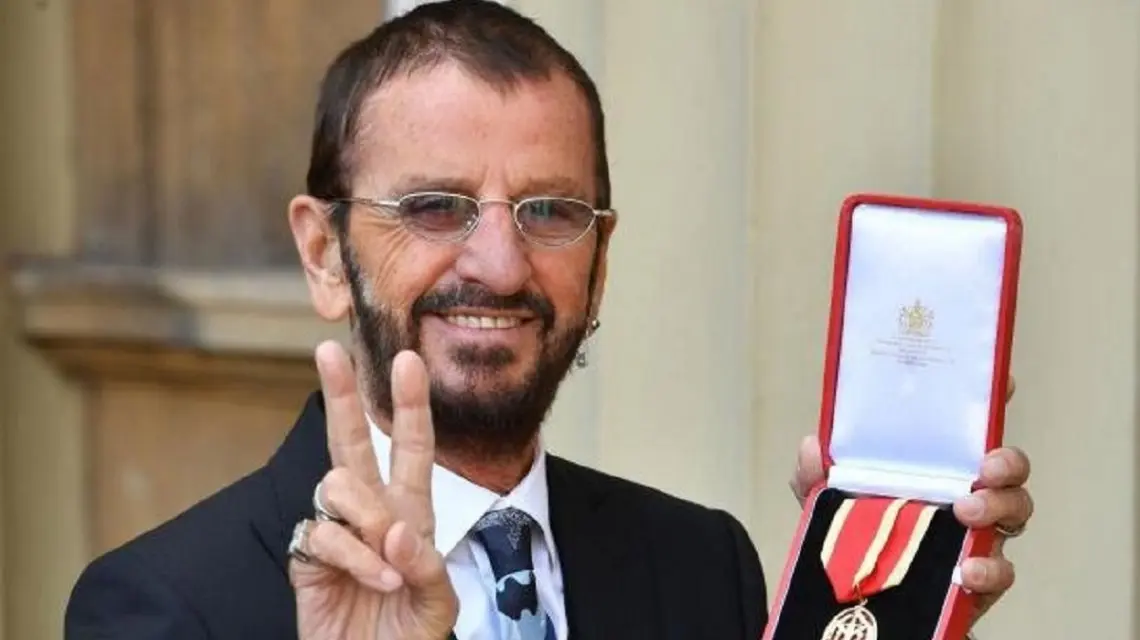 Ringo Starr fue nombrado Caballero del Imperio Británico