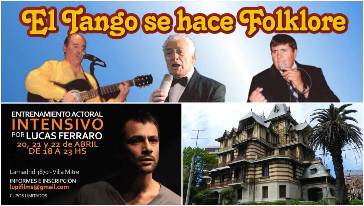 Actividades de Cultura Mar del Plata para este jueves