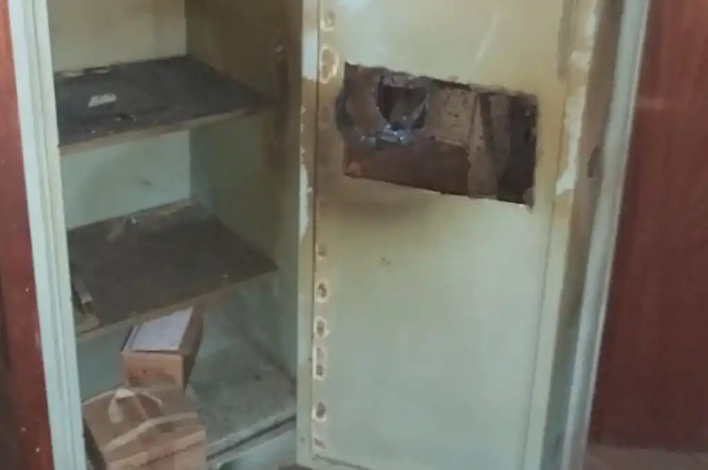 Millonario robo: detonaron la caja fuerte  de una maderera