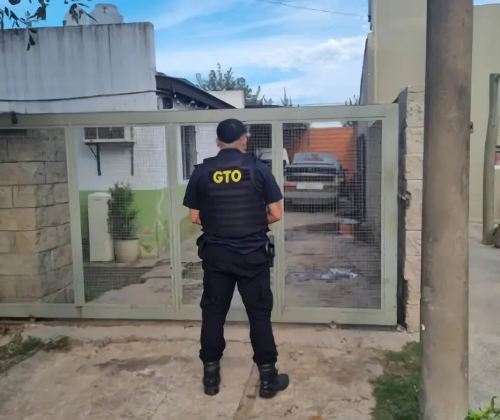 El allanamiento tuvo lugar en una vivienda de Calle 60.
