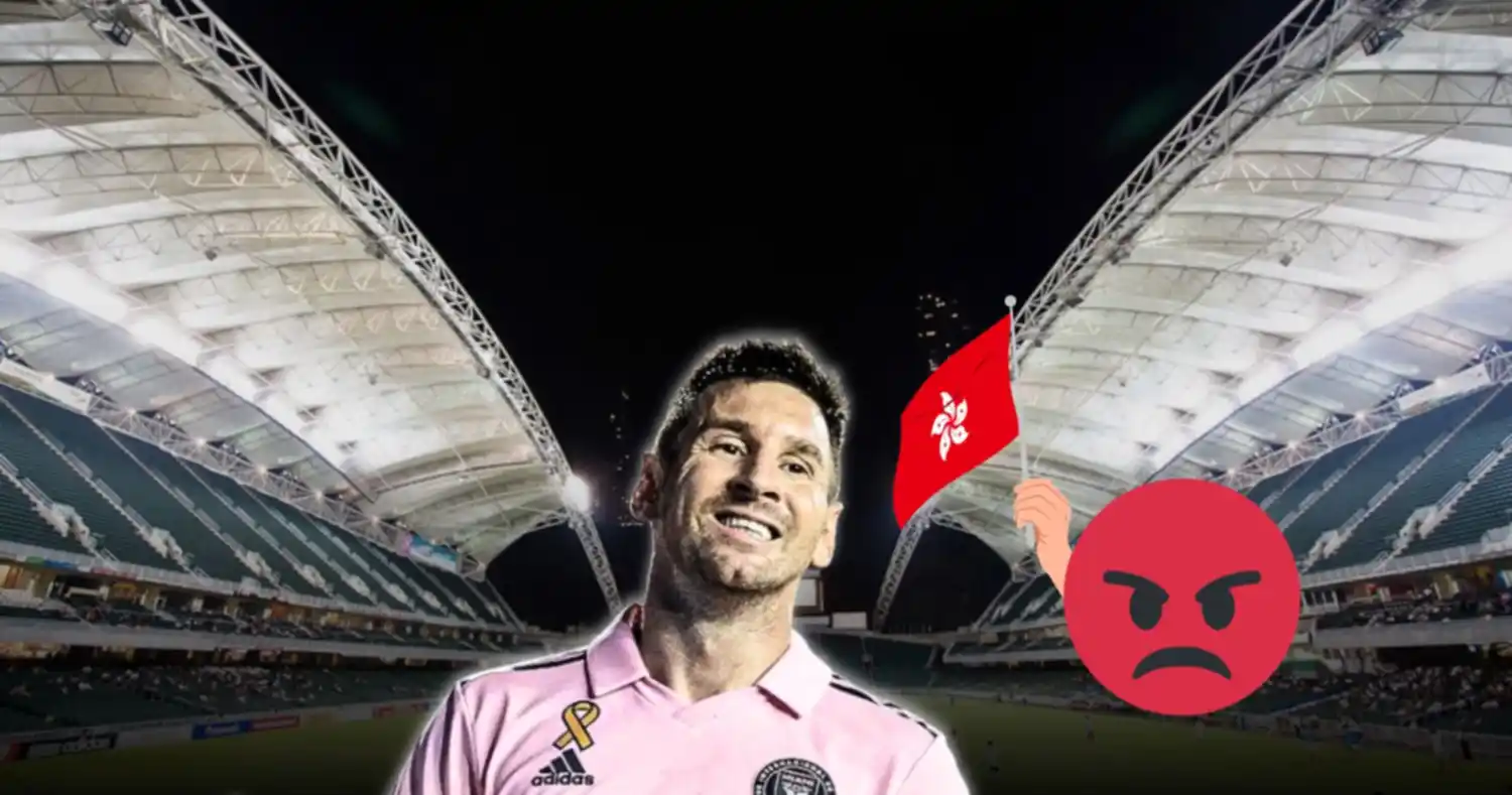 Video: un fan enojado "rompe la cabeza" de Lionel Messi al finalizar el encuentro en Hong Kong