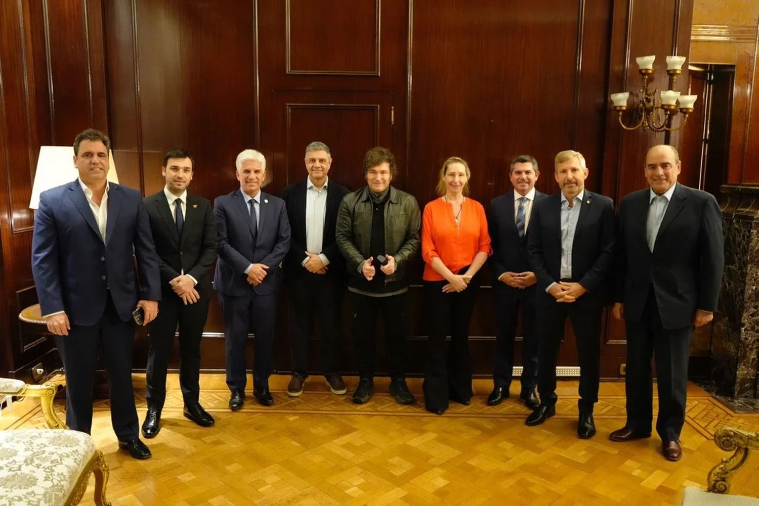 Milei recibió a gobernadores del PRO con la mira en el Presupuesto 2025