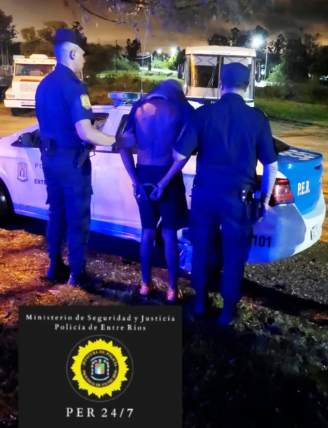 Apresado por hurto en un local comercial