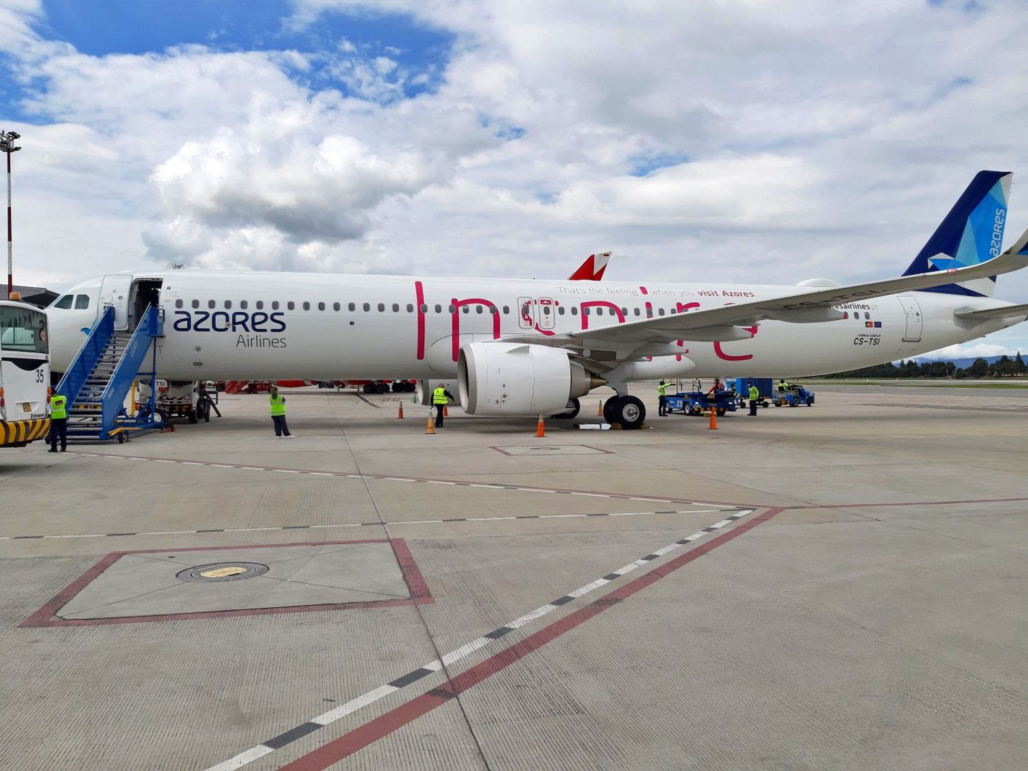 Azores Airlines bate récord del vuelo más largo realizado en un A321LR