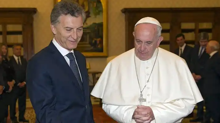 Macri saludó a Francisco a seis años de su pontificado