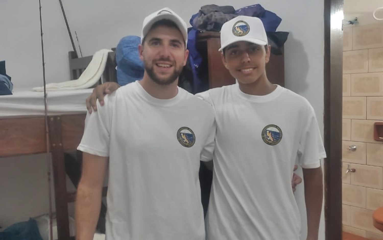 Velez y Lagos compiten en el Sudamericano de pesca
