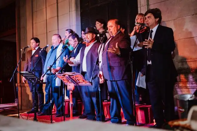 Exitosa noche de tango