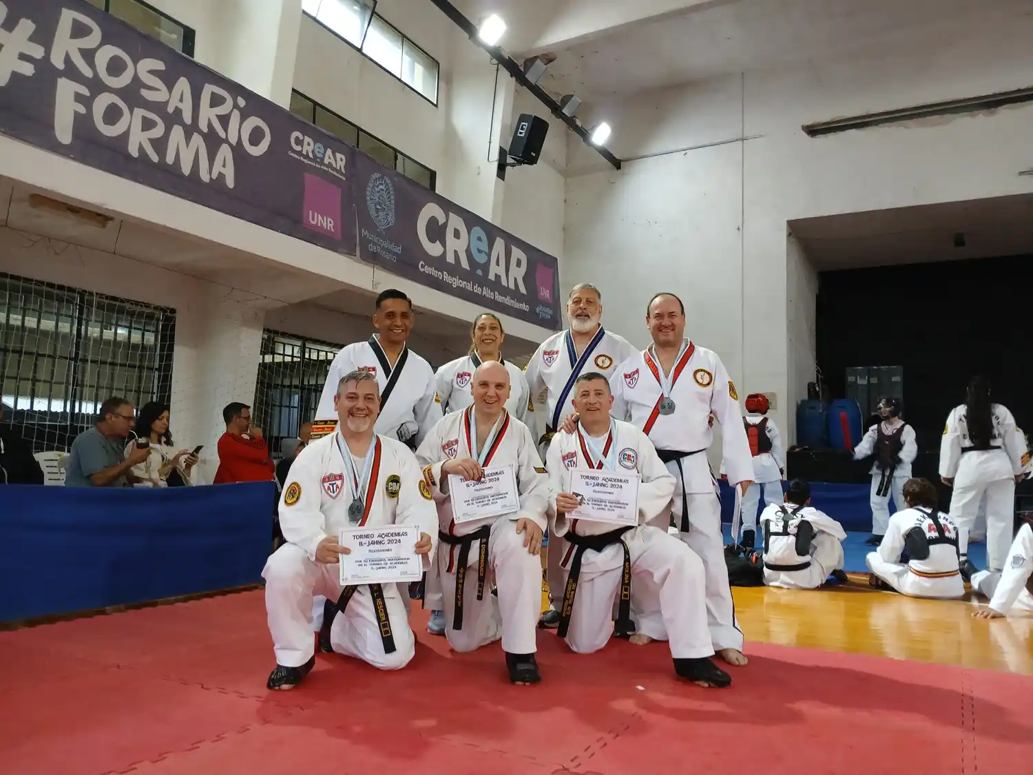 Taekwondo: dos alumnos de la Escuela Dragón Rojo se presentaron al Torneo Nacional en Rosario