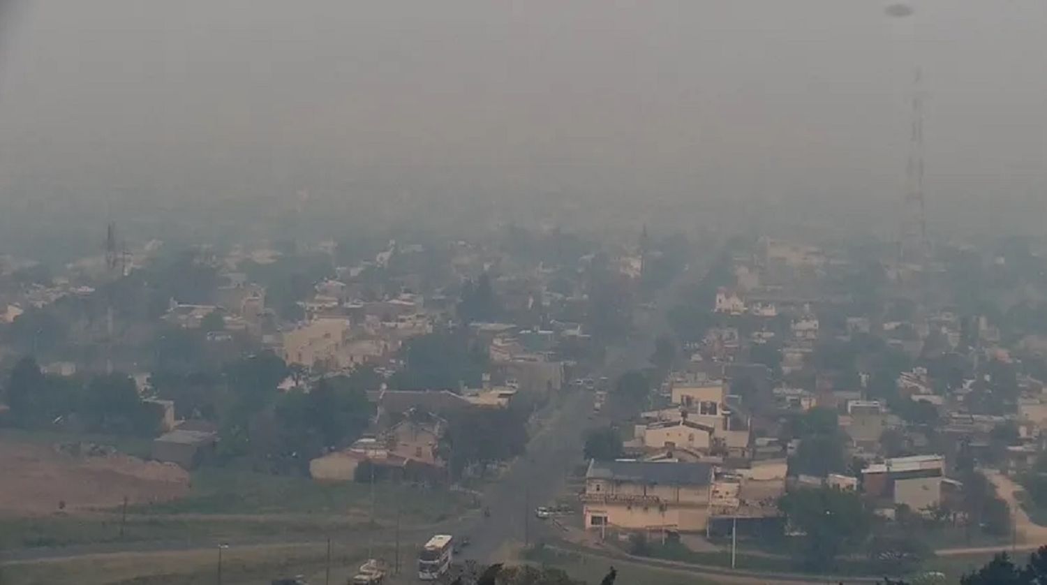 La ciudad de Paraná, bajo humo por incendios: "Es una situación crítica"