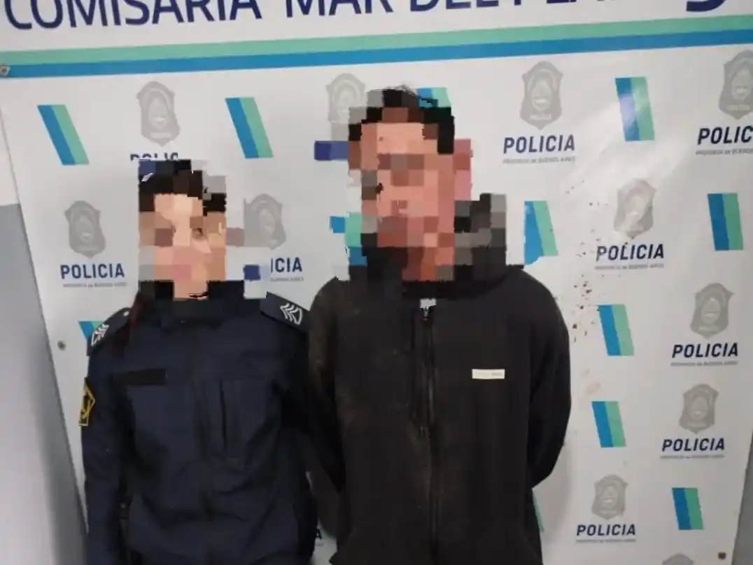 El procedimiento fue realizado por efectivos del Destacamento Punta Mogotes.