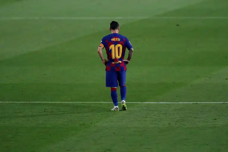 Fuertes declaraciones de Messi tras la frustración del Barcelona