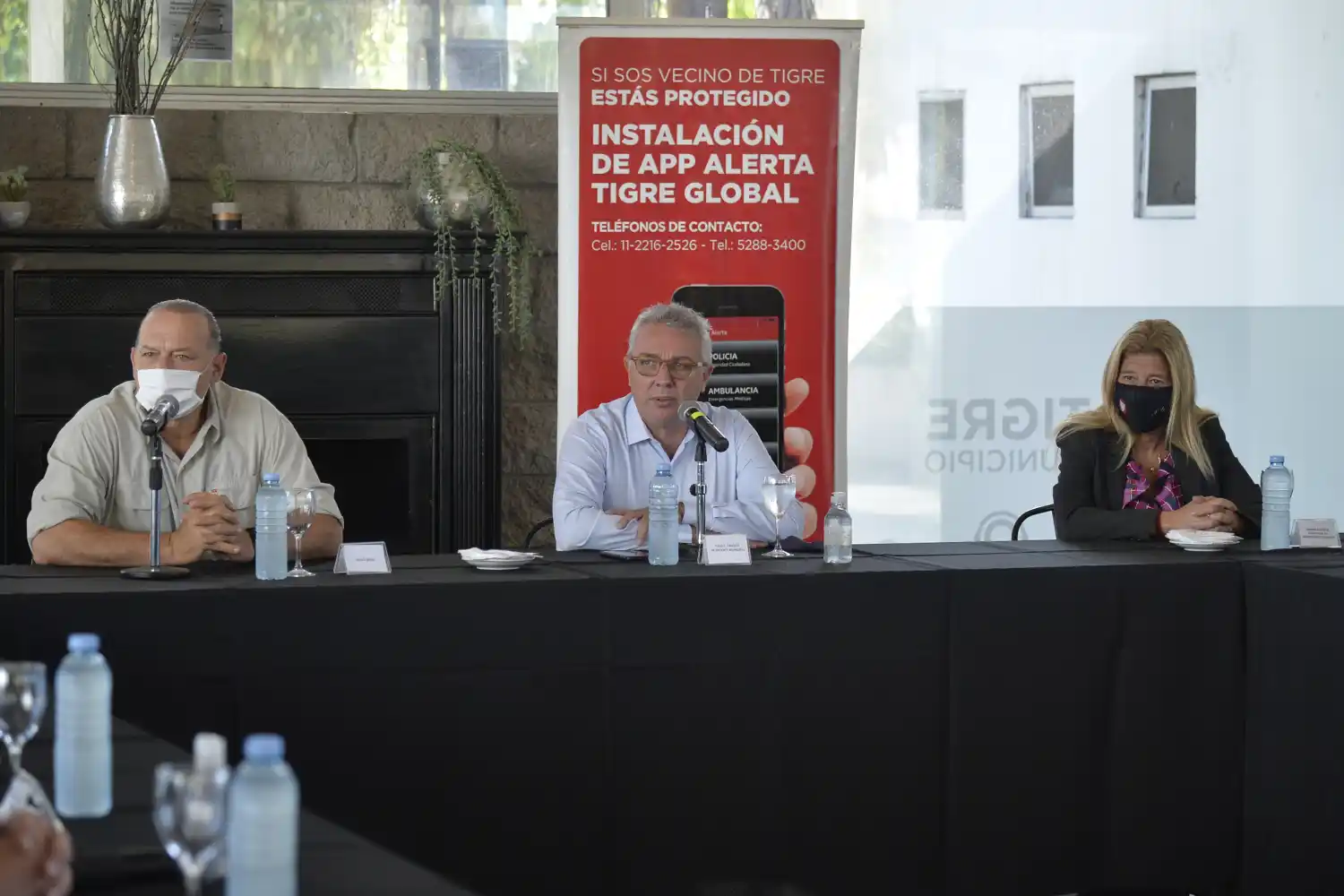 Tigre: Zamora y Berni anunciaron una inversión de 300 millones para comprar equipamiento policial