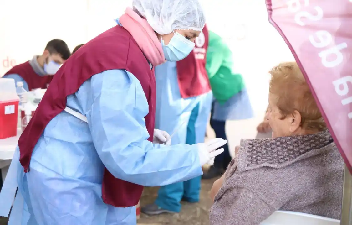 Lanús: Operativos de vacunación antigripal