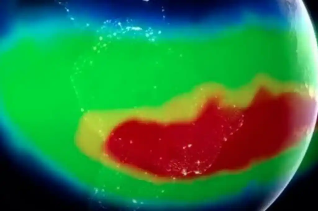 Reportan anomalía en el campo magnético terrestre: tiene una abolladura sobre Sudamérica