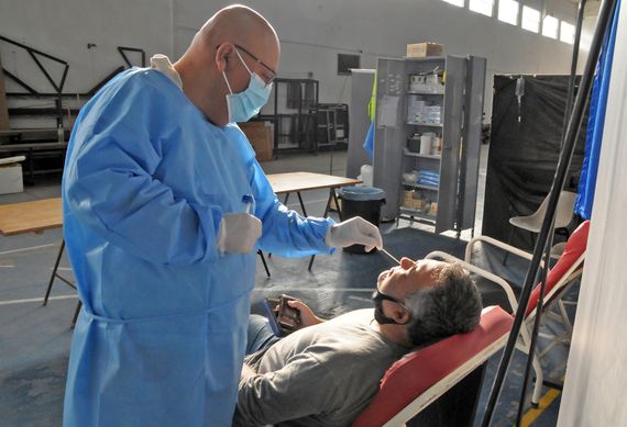 Volvieron los hisopados por demanda espontánea al Hospital