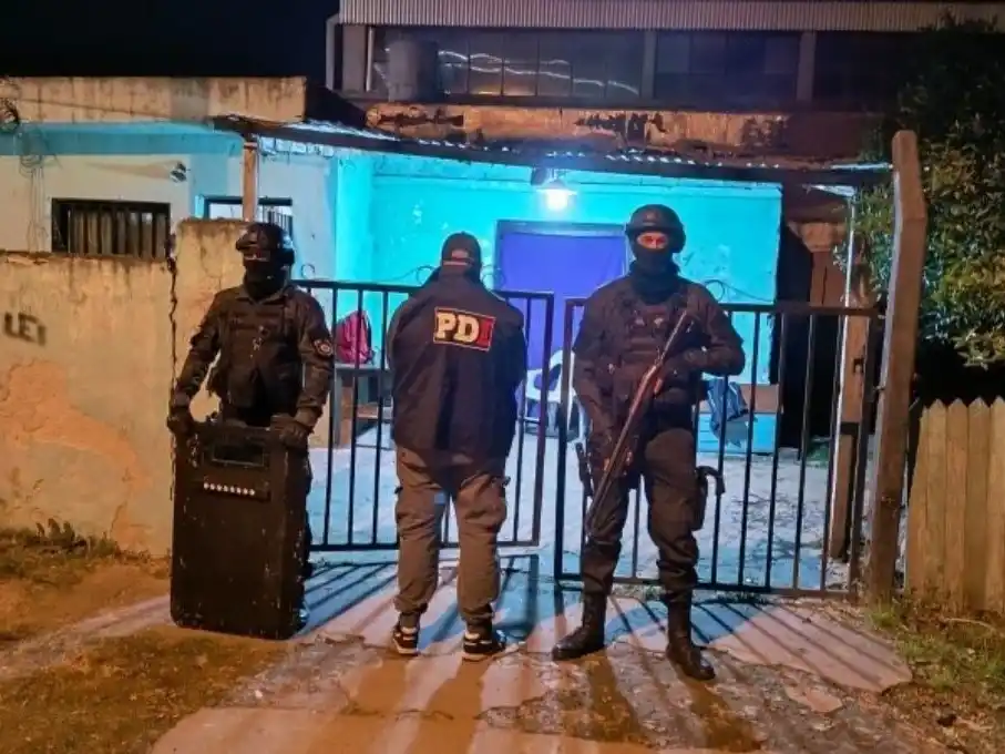 allanamientos en villa gobernador Gálvez