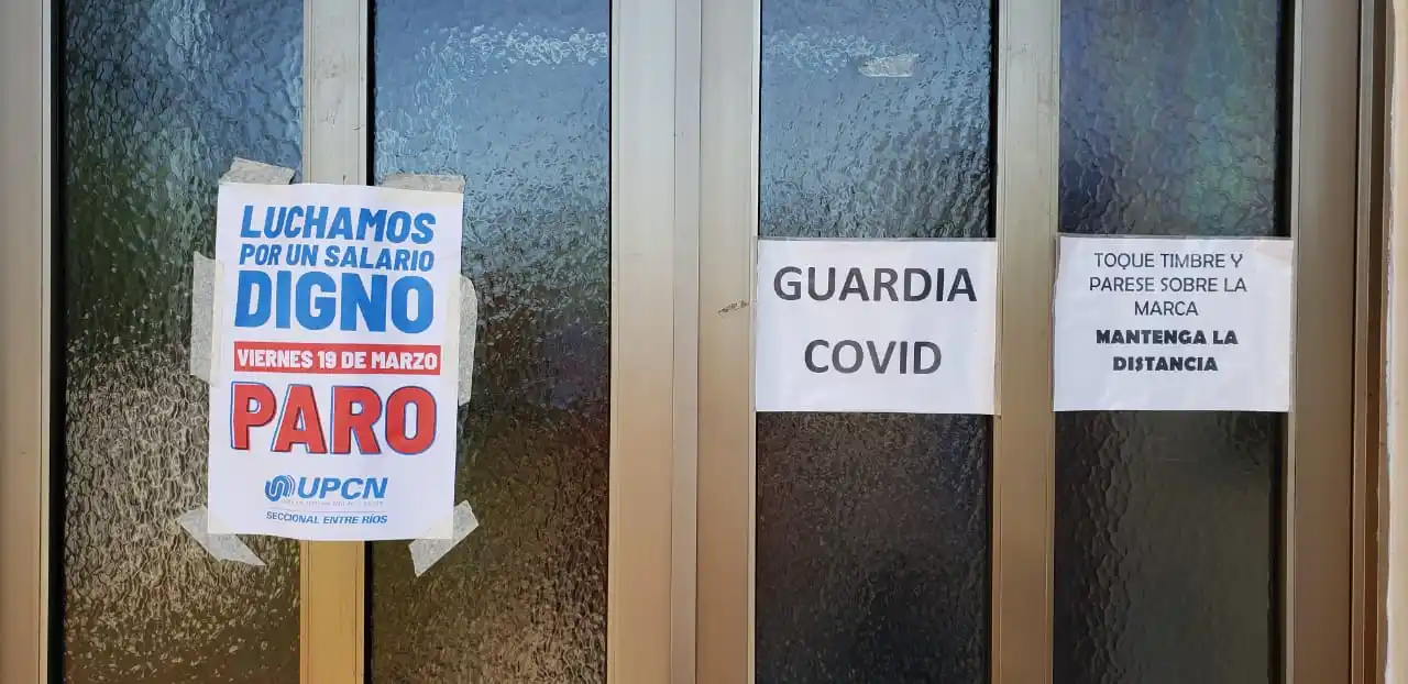 UPCN Entre Ríos este viernes 19 está de paro