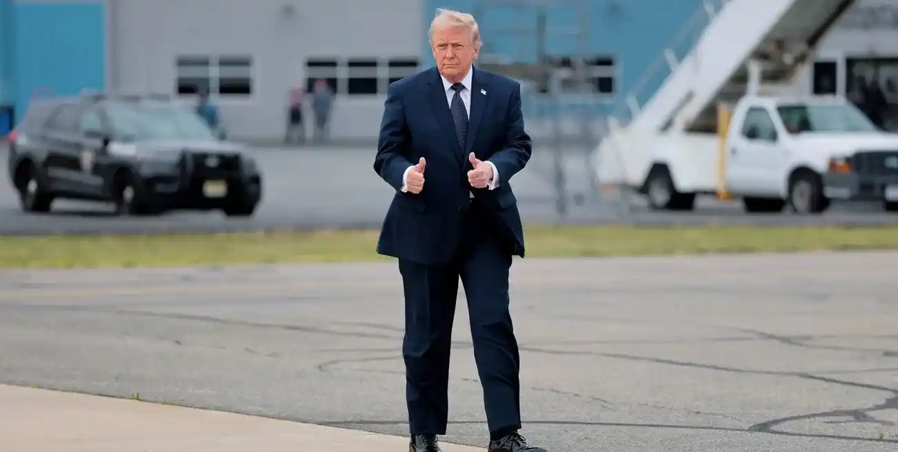 Trump vinculó el episodio con la necesidad de reforzar la seguridad presidencial. Foto: Reuters