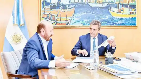 Acueducto sobre la ruta 86: Insfrán y Massa 
trabajan para gestionar el financiamiento