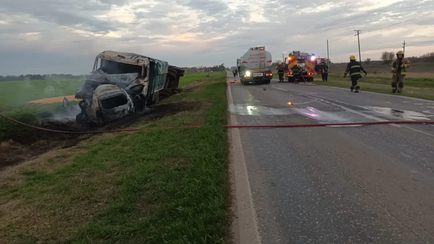 Identificaron al automovilista que murió tras chocar con un camión en ruta 21.