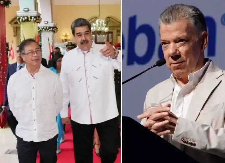 Santos critica la posición “timorata” de Petro sobre Venezuela: espera que NO RECONOZCA a Maduro cuando se posesione (+ Video)